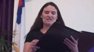 Via Dolarosa performed by Rev. Jenny Smith of Mount Carmel UMC