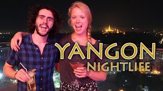 Huge Buddha Statues, Night Walks and Rooftop Bars | Yangon, Myanmar