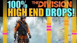 The Division: 100% HIGH END DROPS! | Patch 1.1 Loot System Changes!