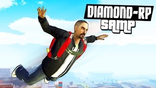 SAMP (Diamond-Rp) - Сорвиголовной прыжок! #25