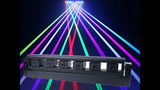 RGB full color Laser stage Lights Logo laser light show disco  laser stage laser