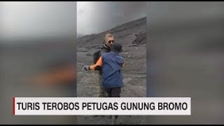 Heboh Turis Asing Banting Petugas, Terobos Gunung Bromo