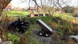 Polaris Ranger EV electric & Atv-Expert Terrain Pro 800 with Hydraulic Tipping