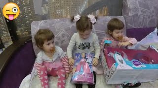 Распаковка кареты для принцессы и золушки