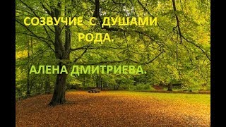 Созвучие с душами Рода. Алена Дмитриева.