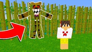 O ANIMATRONIC SE ESCONDEU no MINECRAFT !!!