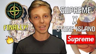 FINALLY! SUPREME X STONE ISLAND FW17 WEEK 7 DROPLIST REVEALED (HYPE)!!