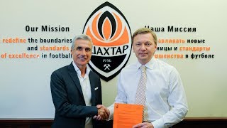 ⚒ Луиш Каштру – главный тренер Шахтера | Добро пожаловать!