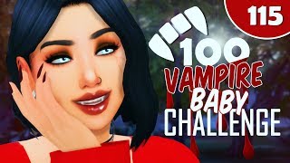 LOST THE BABY! | EP. 115 | THE SIMS 4 100 VAMPIRE BABY CHALLENGE