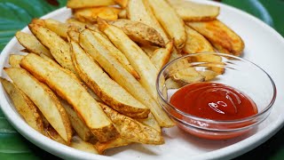 PAPAS A LA FRANCESA SIN FREÍR MEJOR EN EL HORNO BUENÍSIMAS