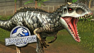 Criando NOVO Indominus Rex + O Retorno do Tio Rex Com Penas! Jurassic World o Jogo [The Game]