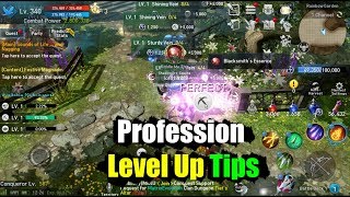 Lineage 2 Revolution Profession Level Up Tips