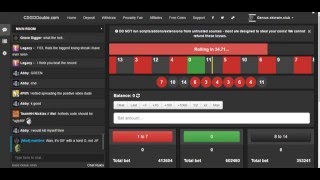 Поднял человека на CSGODouble с помощью RollDetector #Программа-аналитик #Изи ножик Genius