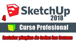Sketchup 2018 - 04 Instalar Plugins de todas las formas posibles - 3d4every1