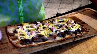 Mariah Milano's Cuban Pork Flatbread Pizza!