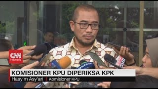 Komisioner KPU Hasyim Asy'ari Diperiksa KPK