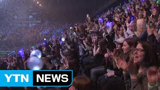 파리 K-POP 콘서트 '성황'..."문화 공감대 넓혀가길" / YTN (Yes! Top News)