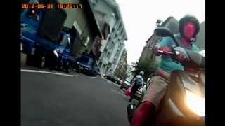 行動派-高解析前後分離夜視雙鏡頭-行車紀錄器-後防水鏡頭