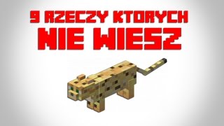 9 rzeczy, których nie wiedziałeś o Ocelotach w Minecraft!