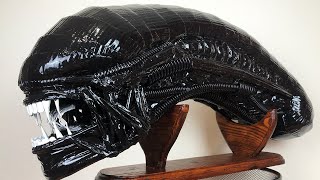 How to make EXTREMELY Detailed Alien from Cardboard