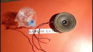 How to make Microphone simple(no  amplifier,no circuit,no IC)