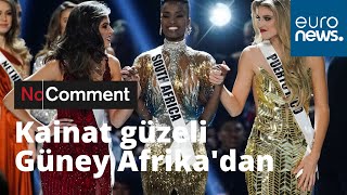 Kainat güzeli üçüncü defa Güney Afrika Cumhuriyeti'nden seçildi, Türk güzeli dereceye giremedi …