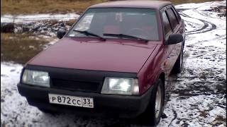 тест драйв Обзор ВАЗ 21099 Интерьер, внешний вид/Review VAZ 21099 A-proved