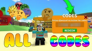 ALL THINKING SIMULATOR CODES! (Roblox)