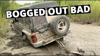 IT TOOK 2 TRUCKS TO GET HIM OUT!!!!