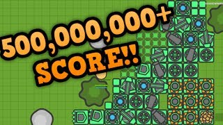 ZOMBS.IO INSANE 500 MILLION+ HIGH SCORE!! // Crazy Orange Zombie Waves (Zombs.io Update)