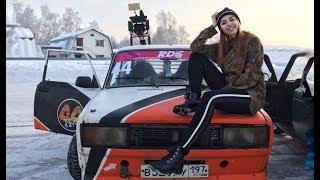 Зимний дрифт на жигулях | моя первая тренировка, наваливаю боком | СЕРИАЛ «ТАЧКА РОГАЧКА» №5 [2019]