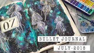 Creative Minds  | Bullet Journal Set-Up | JULY 2018 | ANN LE