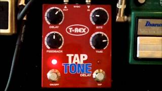 T-Rex Tap Tone Delay Demo