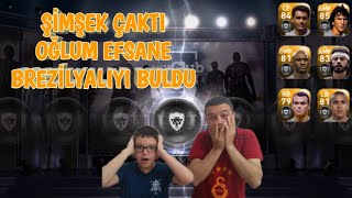 ŞİMŞEK ÇAKTI OĞLUM EFSANE BREZİLYALIYI BULDU - PES 2018 MOBİLE TOP AÇILIMI