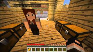 Деревенька Норманнов (Minecraft + Millenaire) 1 серия / 1 часть