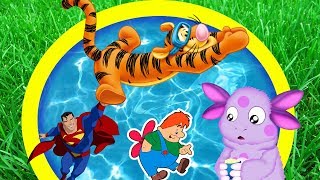 Учим цвета вместе с героями мультфильма Лунтик/русалочка/Вспыш/Карлсон/Щенячий Патруль