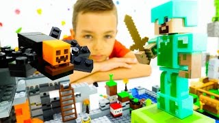 Секреты игры Майнкрафт - Непростая жизнь Стива в мире Minecraft!