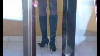 Pantyhose Balcony Part 1