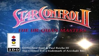 Star Control 2 gameplay (PC Game, 1992)