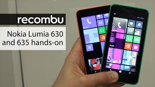 Nokia Lumia 630 and Nokia Lumia 635 hands-on