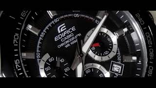 Casio Edifice Chronograph Black Dial Men's Watch - EF-540D-1AVDF (ED371)