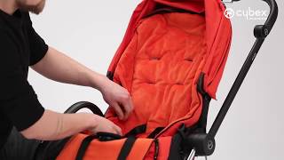Как собрать коляску Cybex MIOS - Видеоинструкция