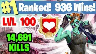 #1 WORLD RANKED - 837 WINS - 14K KILLS - FORTNITE BATTLE ROYALE LIVESTREAM - SPONSOR GOAL 488/450