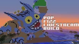 Skylanders Giants Pop Fizz - Livestream Pixel Art Build (Minecraft)