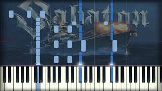SABATON - Bismarck | Piano Tutorial | Karaoke