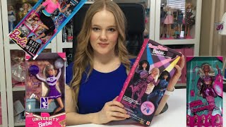 Сравниваем Barbie безграничные движения с Dance Moves Barbie (1994) и Northwestern Barbie (1996)