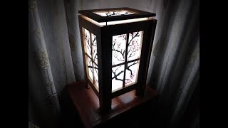 Paper Lantern Table Chinese Lamp -  Final Part