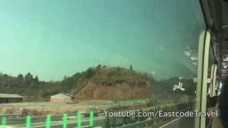 Good Chinese highway system from Huaihua to  Fenghuang West Hunan