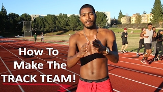How to Run Faster to Make the Track and Field Team in School