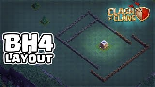 ANTI 2 ESTRELAS!! MELHOR LAYOUT PARA CASA DO CONSTRUTOR DE NIVEL 4! CLASH OF CLANS